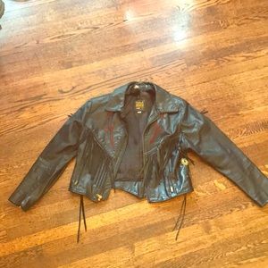 Vintage protect leather apparel. Size 12